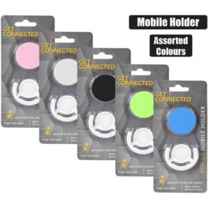 Mobile phone pop-up holder w/cradle