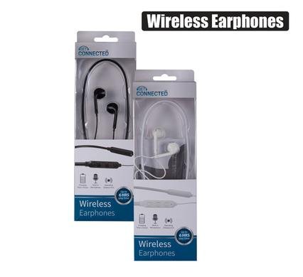 Wireless earphones with mic