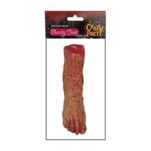 Party prop pl bloody foot