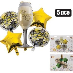 Balloon bouquet celebrate 5pc f-10