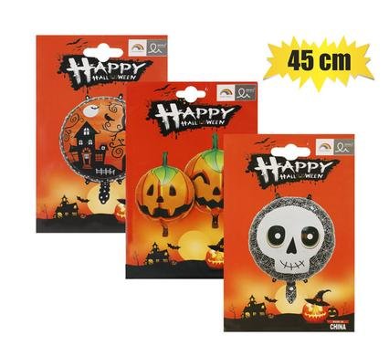 Balloon foil halloween astd 45cm f-01