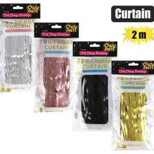 Party tinsel backdrop curtain 1x2m