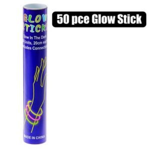 Glow sticks 50x19.5cm w/connectors