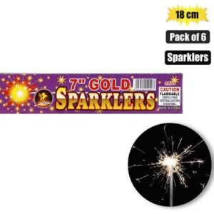 Party sparklers 18cm pack of 6