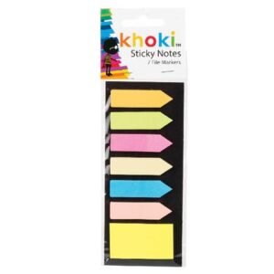 Note-pad self-stick file markers