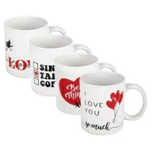 Mug occasions love straight shape asstd