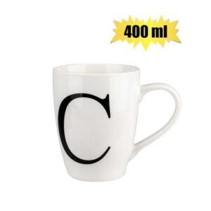 Mug daily tall letter c,400ml