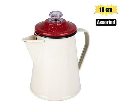 Coffee pot enamel 18cm