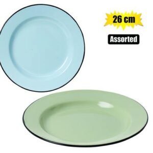 Plate enamel 26cm dinner