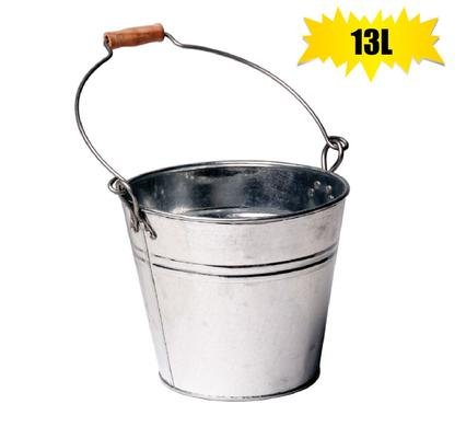 Bucket galv 13l