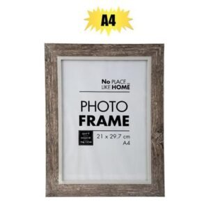 Picture-frame pl woodgrain 21x29cm