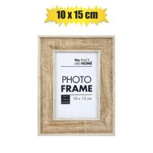 Picture-frame pl woodgrain 10x15cm