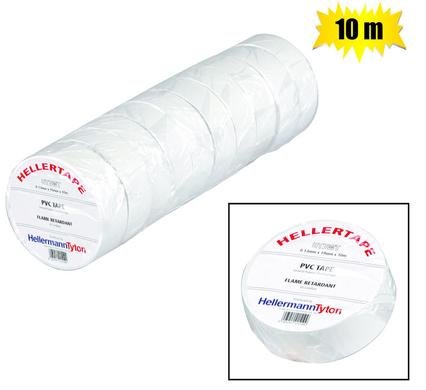 Ins-tape pl white 19mmx10m zenith