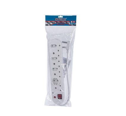 Multiplug 8-way+switch+cord zenith