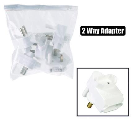 Plug-adaptor 2x2pin euro