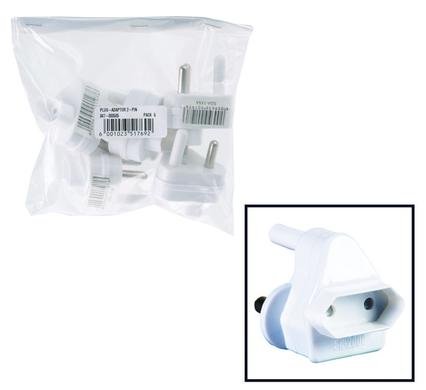 Plug-adaptor 2pin euromate bulk