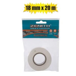 Ins-tape pl 18mmx20m white zenith