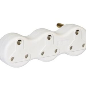 Plug-adaptor 3x16amp wavy bulk