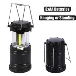 Torch lantern cob (3xaa) 12cm