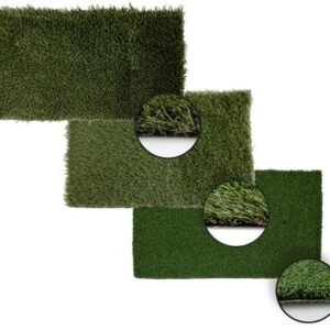 Doormat artificial gras rug asst 40x60cm