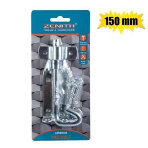 Pad-bolt galv 150mm+screws zenith