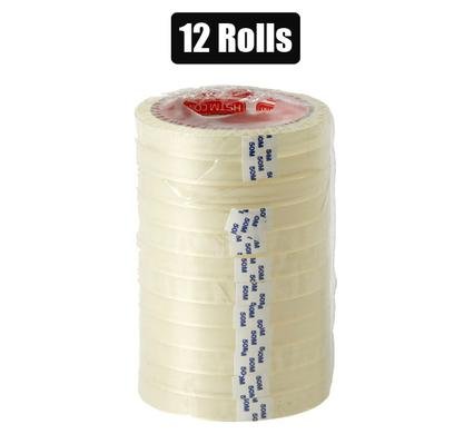 Tape adhesive 12mmx33m bulk roll