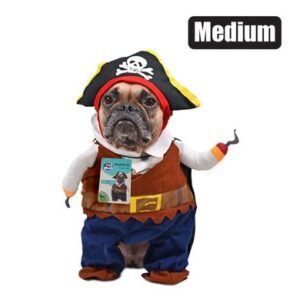 Pet dog novelty clothing pirate-medium