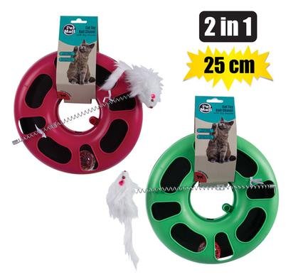 Pet cat toy ball chaser