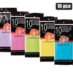 Paper tissue 50x66cm 10xshts brights