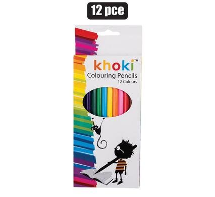 Art+craft pencil crayons long 12pce
