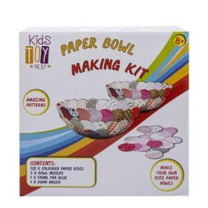 Art+craft paper bowl making kit