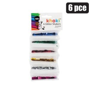 Art+craft glitter 6pce thin