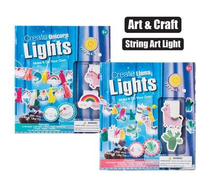 Art+craft string art light