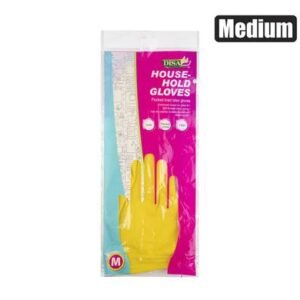 Gloves rubber household medium per-pair