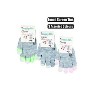 Gloves adult 2pair w/touch screen tips