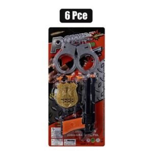 Gun hand suction dart cuff set 28cm 6pc