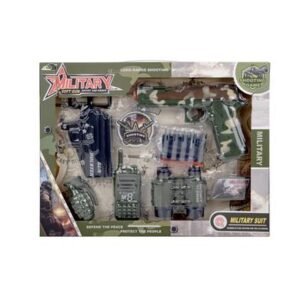 Boys playset military 29x38cm