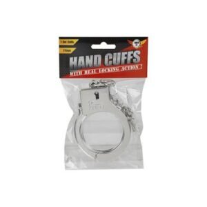 Playset hand cuffs pl w/ 2 keys 17cm