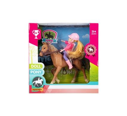 Pony & doll playset