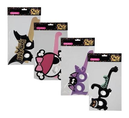 Party halloween glasses 6pk