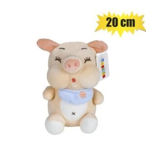 Plush farm pig blushing 20cm