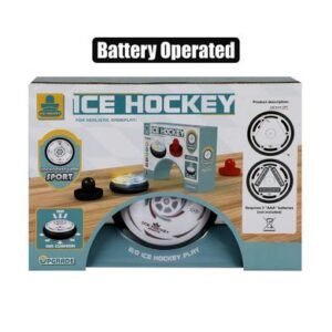 Game tabletop ice hockey puck b/o