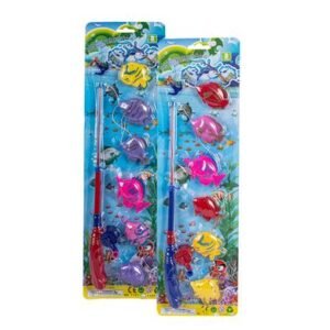Game fishing magnetic w/rod