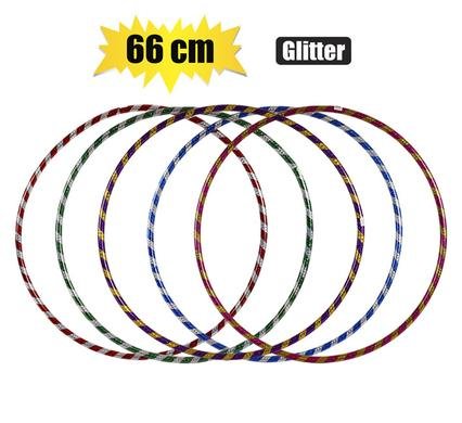 Hula-hoop glittery 66cm