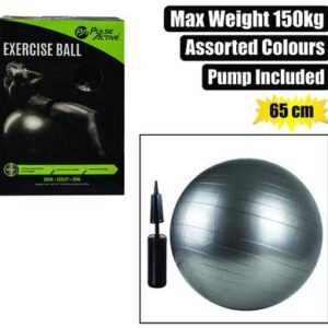Fitness ball yoga asstd 65cm