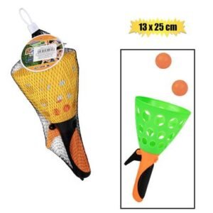 Catchball pl w/2 balls 13x25cm