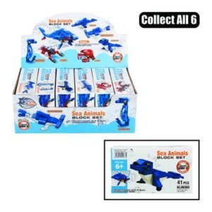 Building blocks mini sea animal in pdq