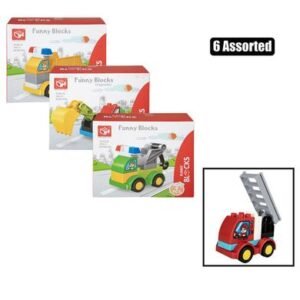 Building blocks trucks asstd