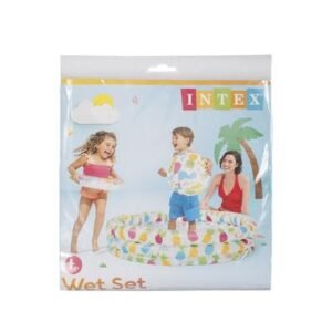 Intex pool set pineapple 3pce