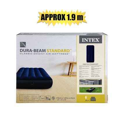 Intex airbed d/beam-jnr twin 76x191x25cm